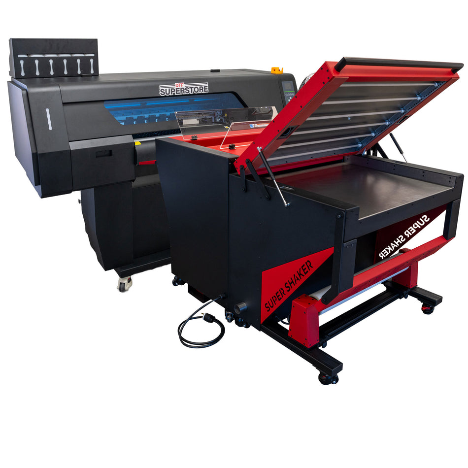 Mongoose III 24" 2 Head DTF Printing System with BMAC Industries Super Shaker ** Includes Installation & Training